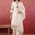 Women Floral Embroidered Regular Thread Work Kurta with Trousers & With Dupatta