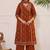 Women Ethnic Motifs Printed Angrakha Pure Cotton Kurta with Palazzos & With Dupatta