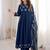 Women Embroidered Regular Kurta with Pyjamas & With Dupatta