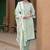 Women Ethnic Motifs Printed Regular Thread Work Kurta with Trousers & With Dupatta