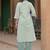 Women Ethnic Motifs Printed Regular Thread Work Kurta with Trousers & With Dupatta