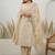 Women Floral Embroidered Regular Thread Work Kurta with Trousers & With Dupatta