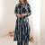 Printed Navy Blue Cotton Co Ords for Women