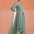 Women Ethnic Motifs Embroidered Regular Thread Work Chanderi Cotton Kurta with Trousers & With Dupatta