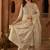 Women Ethnic Motifs Embroidered Regular Thread Work Chanderi Cotton Kurta with Trousers & With Dupatta