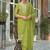 Women Ethnic Motifs Embroidered Regular Thread Work Pure Silk Kurta with Trousers & With Dupatta