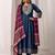 Women Ethnic Motifs Printed Regular Thread Work Kurta with Trousers & With Dupatta