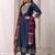 Women Ethnic Motifs Printed Regular Thread Work Kurta with Trousers & With Dupatta