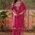 Women Ethnic Motifs Embroidered Regular Kurta with Trousers & With Dupatta