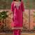 Women Ethnic Motifs Embroidered Regular Kurta with Trousers & With Dupatta