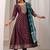 Women Ethnic Motifs Printed Regular Kurta with Trousers & With Dupatta
