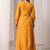 Women Ethnic Motifs Printed Regular Thread Work Kurta with Trousers & With Dupatta