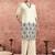 Embroidered Creme Silk Blend Co Ords for Women