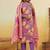 Women Floral Printed Regular Pure Silk Kurta with Trousers & With Dupatta