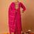 Women Ethnic Motifs Embroidered Regular Kurta with Trousers & With Dupatta