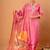 Women Floral Embroidered Regular Thread Work Kurta with Trousers & With Dupatta