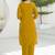 Women Ethnic Motifs Embroidered Regular Kurta with Trousers & With Dupatta