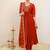Women Ethnic Motifs Embroidered Empire Thread Work Kurta with Trousers & With Dupatta