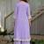 Women Ethnic Motifs Embroidered Regular Thread Work Kurta with Palazzos & With Dupatta