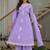 Women Ethnic Motifs Embroidered Regular Thread Work Kurta with Palazzos & With Dupatta