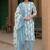 Women Floral Printed Regular Kurta with Trousers & With Dupatta