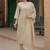 Ethnic Motifs Embroidered Regular Thread Work Kurta with Trousers & With Dupatta