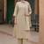 Ethnic Motifs Embroidered Regular Thread Work Kurta with Trousers & With Dupatta