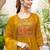 Women Ethnic Motifs Embroidered Empire Thread Work Kurta with Trousers & With Dupatta
