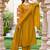 Women Ethnic Motifs Embroidered Empire Thread Work Kurta with Trousers & With Dupatta