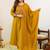 Women Embroidered Regular Kurta with Trousers & With Dupatta