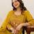 Women Embroidered Regular Kurta with Trousers & With Dupatta