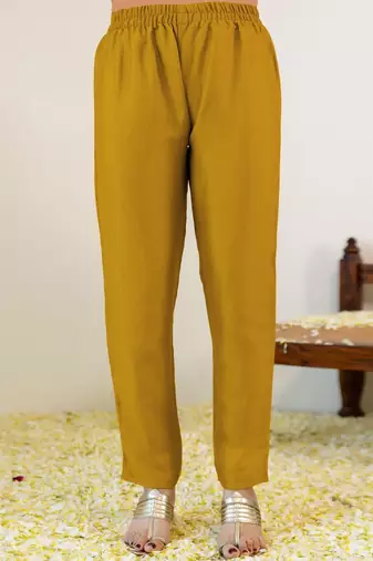 Women Embroidered Regular Kurta with Trousers & With Dupatta