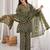 Women Printed Regular Kurta with Trousers & With Dupatta