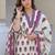Women Floral Printed Regular Kurta with Trousers & With Dupatta