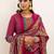 Women Ethnic Motifs Printed Regular Kurta with Trousers & With Dupatta