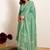 Women Floral Embroidered Regular Thread Work Kurta with Palazzos & With Dupatta