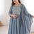 Women Embroidered Regular Kurta with Trousers & With Dupatta