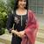 Women Embroidered Regular Sequinned Kurta with Trousers & With Dupatta