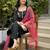 Women Embroidered Regular Sequinned Kurta with Trousers & With Dupatta