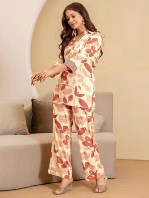 Women Floral Printed Kurta with Trouser 4