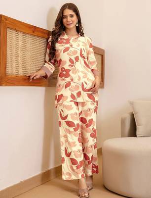 Women Floral Printed Kurta with Trouser 6