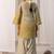 Mirror Work Brown Silk Farsi Salwar Co Ords for Women