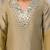 Mirror Work Brown Silk Farsi Salwar Co Ords for Women