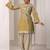 Mirror Work Brown Silk Farsi Salwar Co Ords for Women