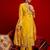 Women Ethnic Motifs Regular Thread Work Kurta with Trousers & With Dupatta