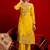 Women Ethnic Motifs Regular Thread Work Kurta with Trousers & With Dupatta