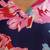 Floral Printed Navy Blue Cotton Blend Co Ords for Women