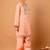 Embroidered Peach Georgette Farsi Salwar Co Ords for Women
