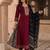 Women Ethnic Motifs Printed Regular Thread Work Kurta with Trousers & With Dupatta