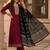 Women Ethnic Motifs Printed Regular Thread Work Kurta with Trousers & With Dupatta